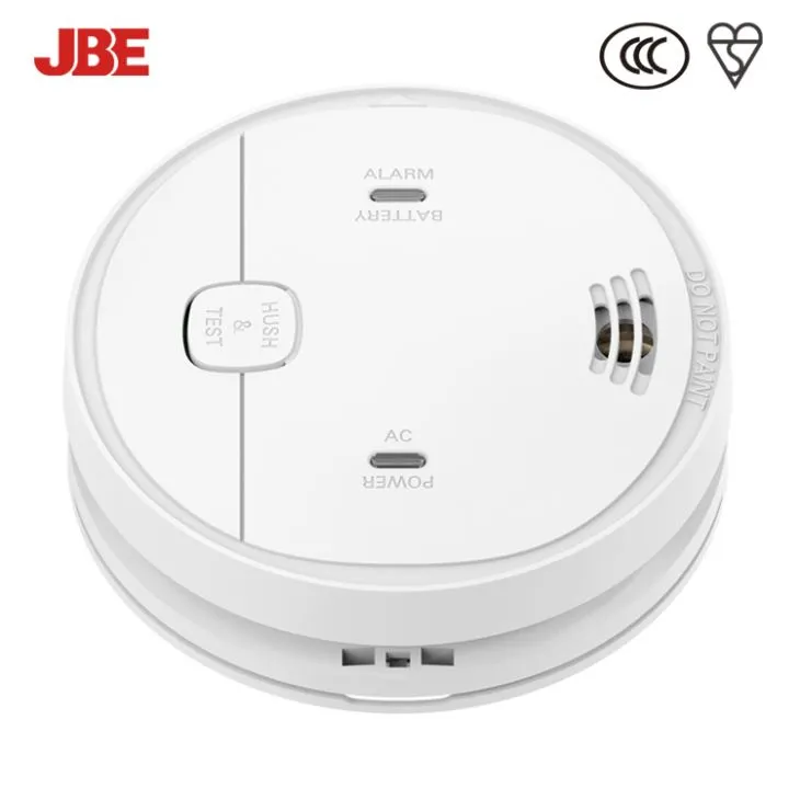 Alarma de fum alimentada per CA